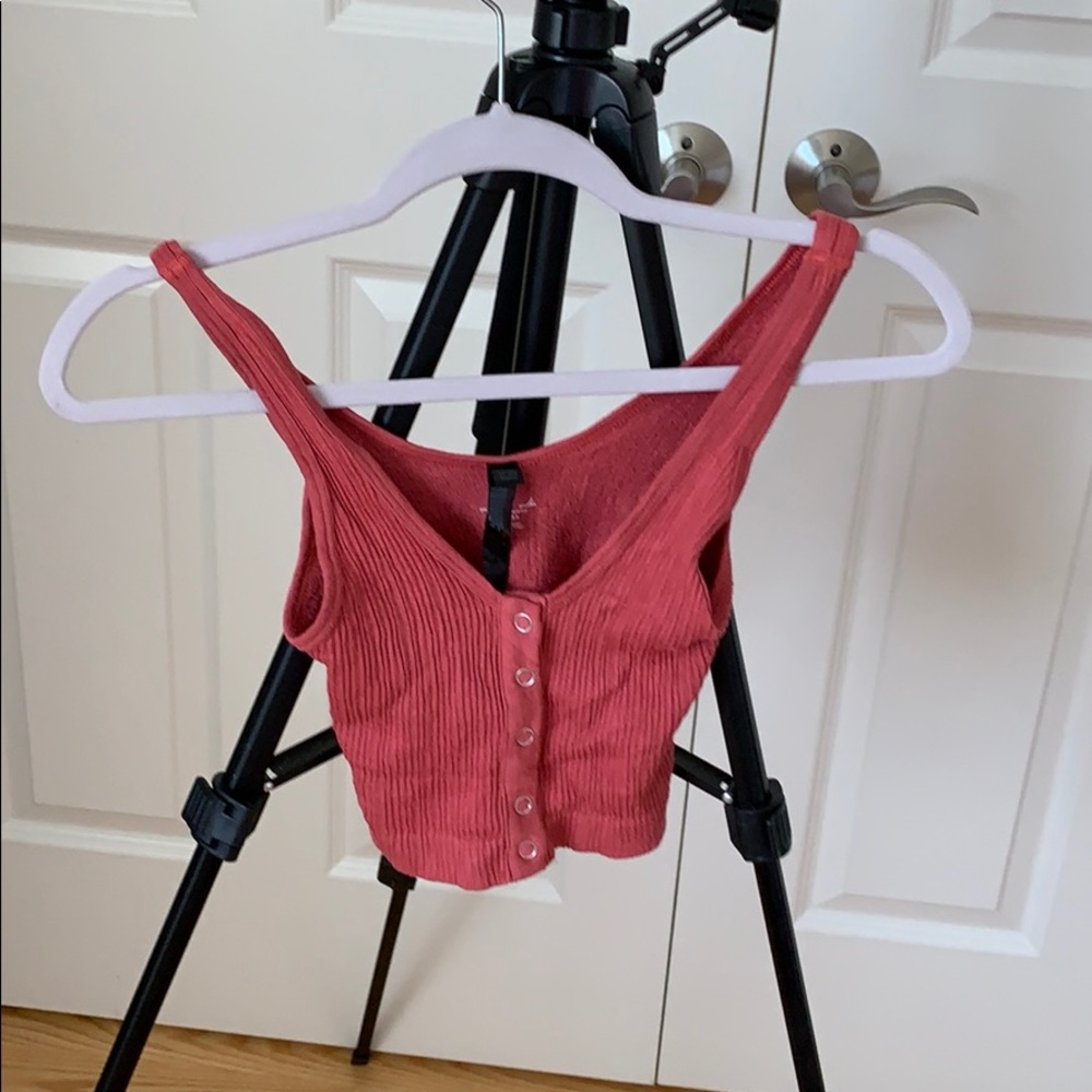 out from under cropped tank